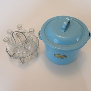 Vintage Baby Bottle Sterilizer Pot